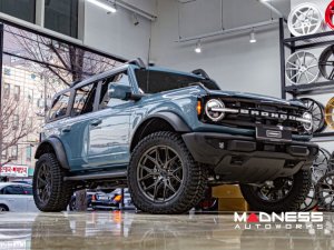 Ford Bronco Custom Wheels - HF6-4 by Vossen - Matte Gunmetal